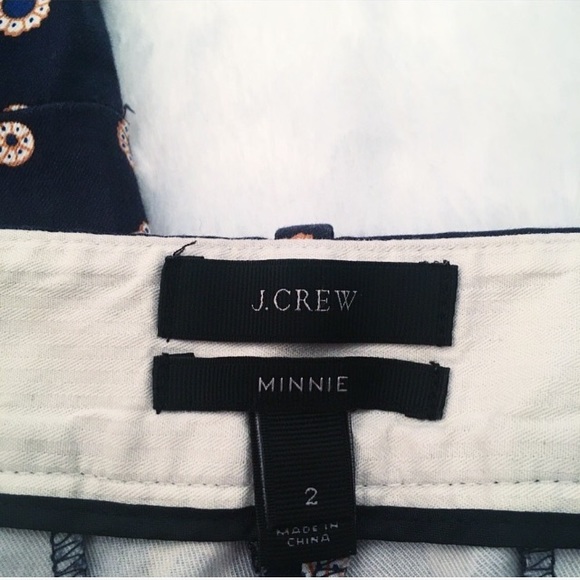 J. Crew Navy Foulard Minnie Pants - Picture 7 of 7
